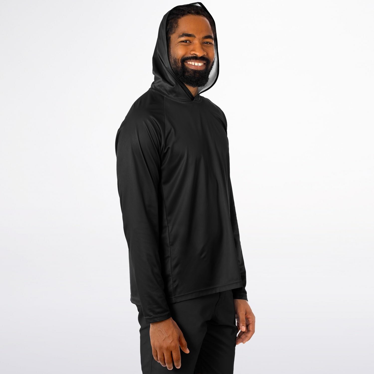 $NiieihiiNookei Fade To Black Performance Hoodie  - AOP
