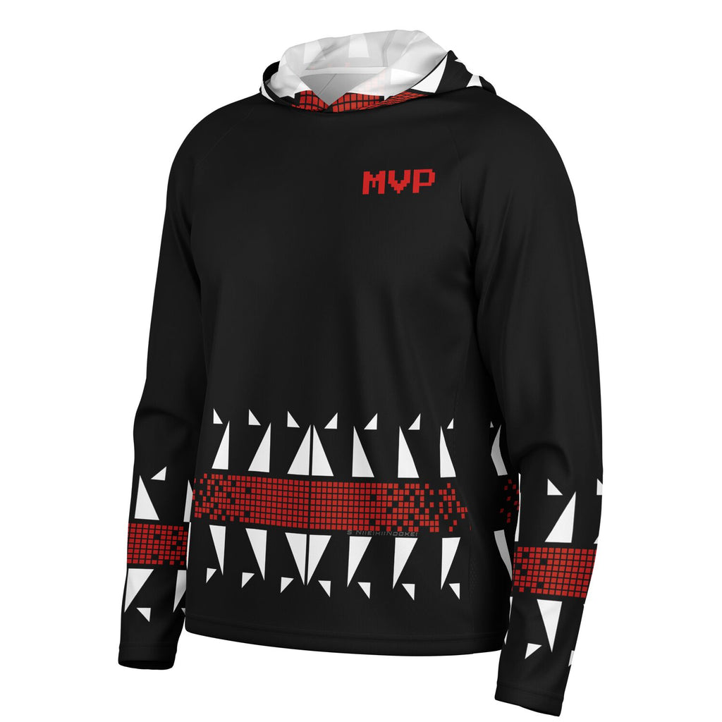 $NIIEIHIINOOKEI MVP BLBH Hooded Performance Shirt - AOP