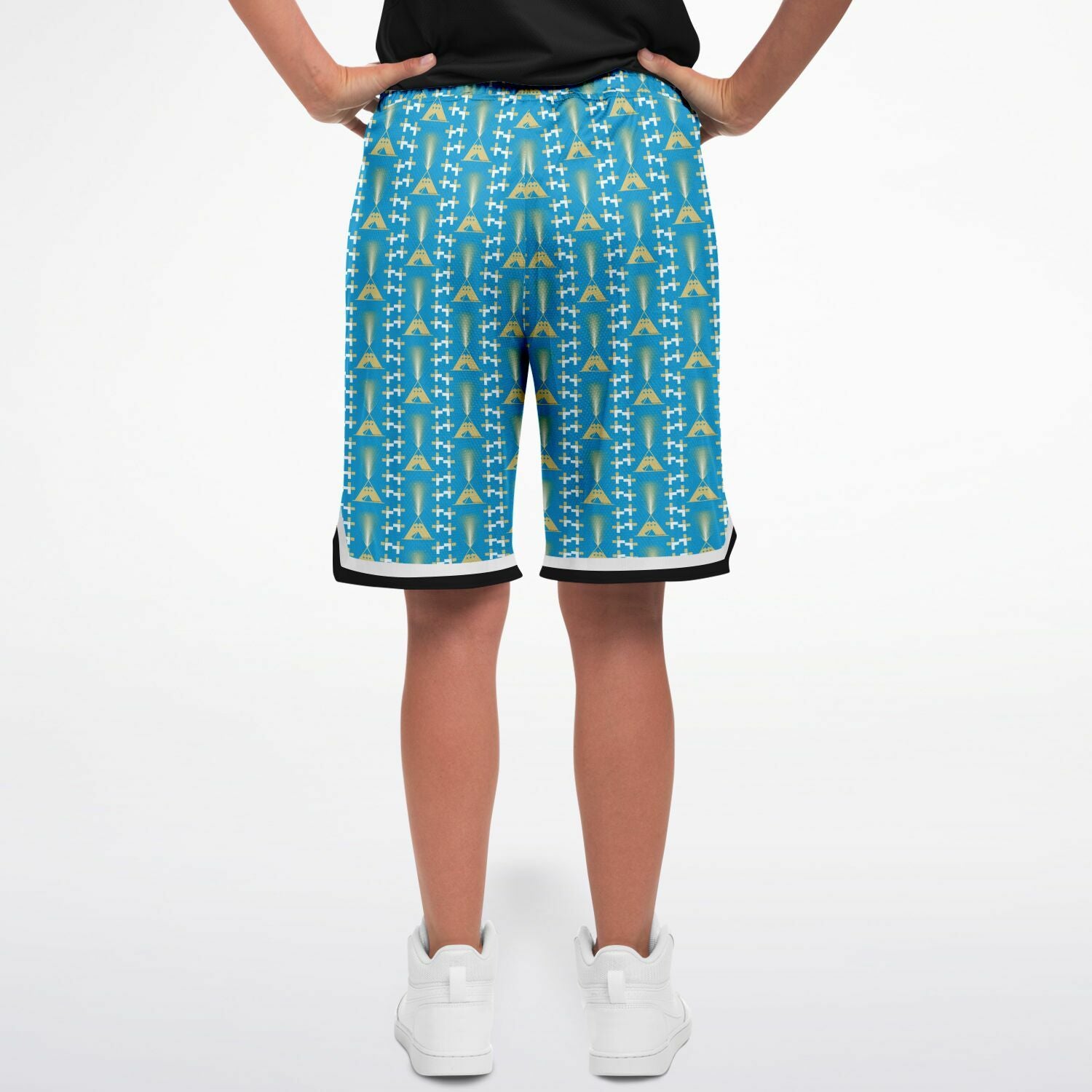 $NiieihiiNookei Basketball Short Rib - AOP