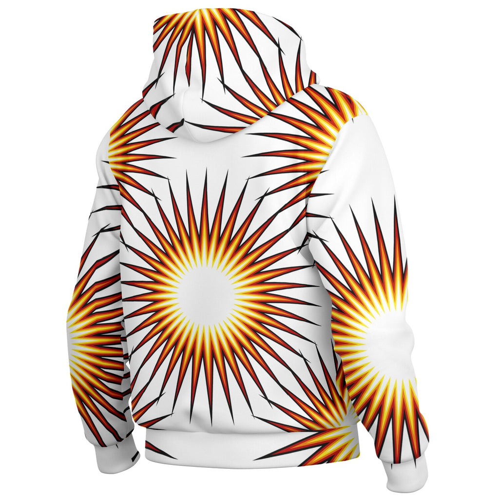 $NiieihiiNookei Hooded Baseball Jacket - AOP