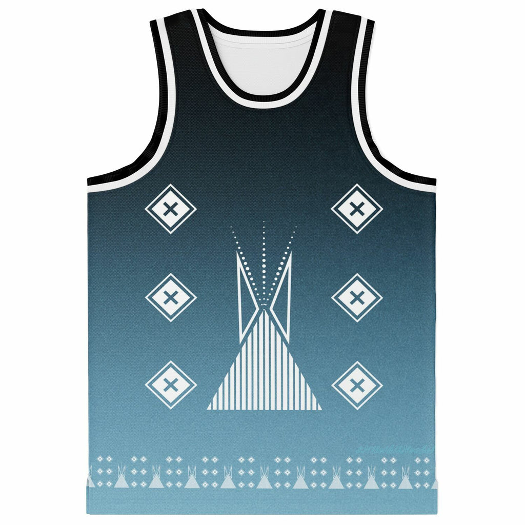 $NiieihiiNookei Basketball Jersey Rib - AOP