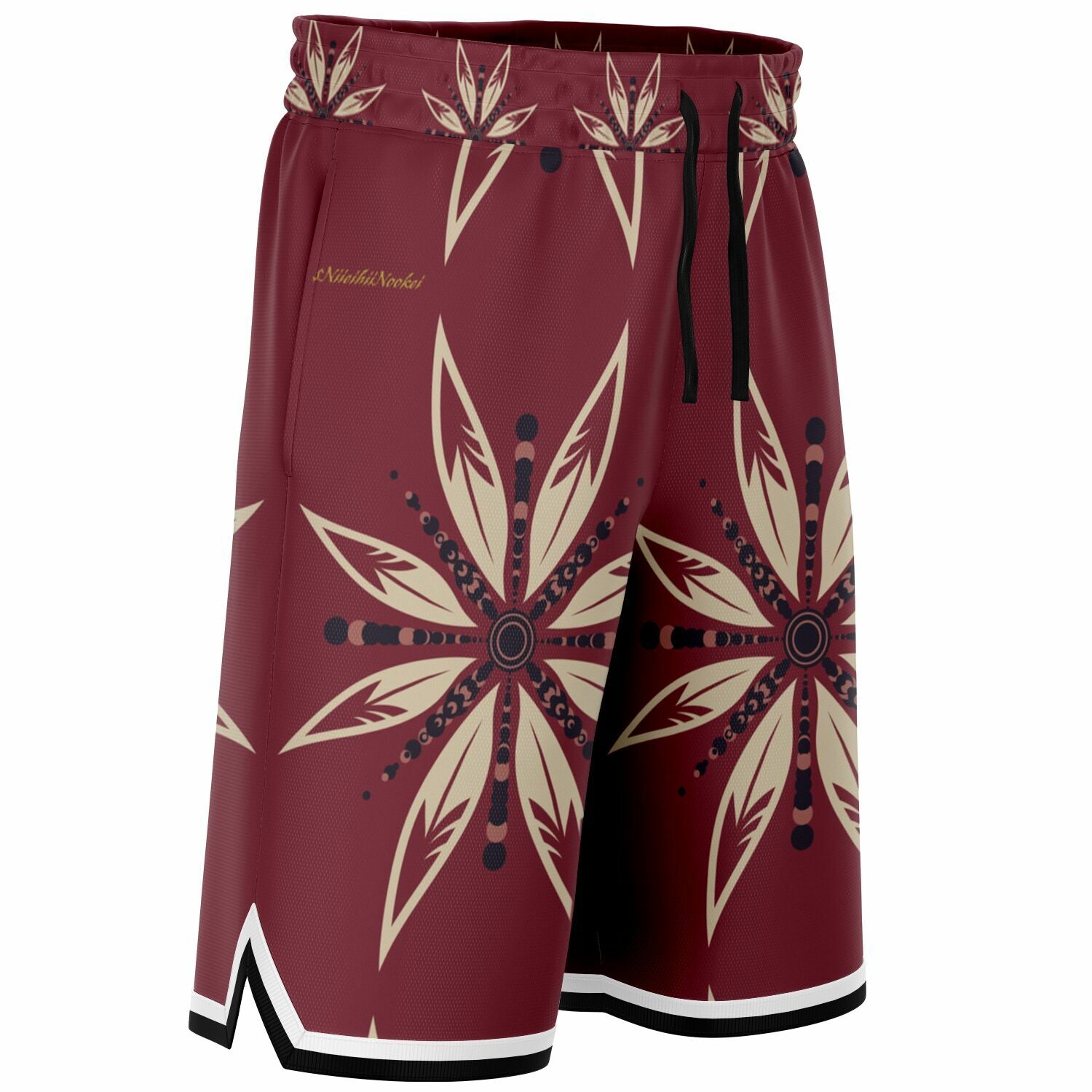 $NiieihiiNookei Basketball Short Rib - AOP