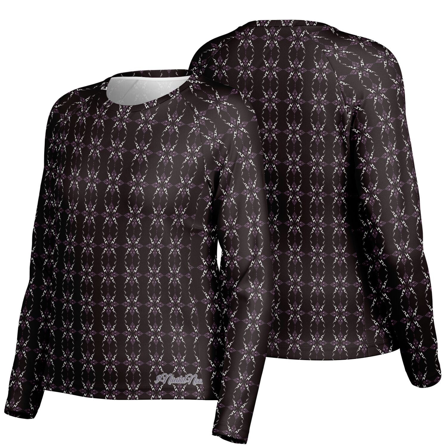 $NiieihiiNookei Women's Long Sleeve Performance Shirt - AOP