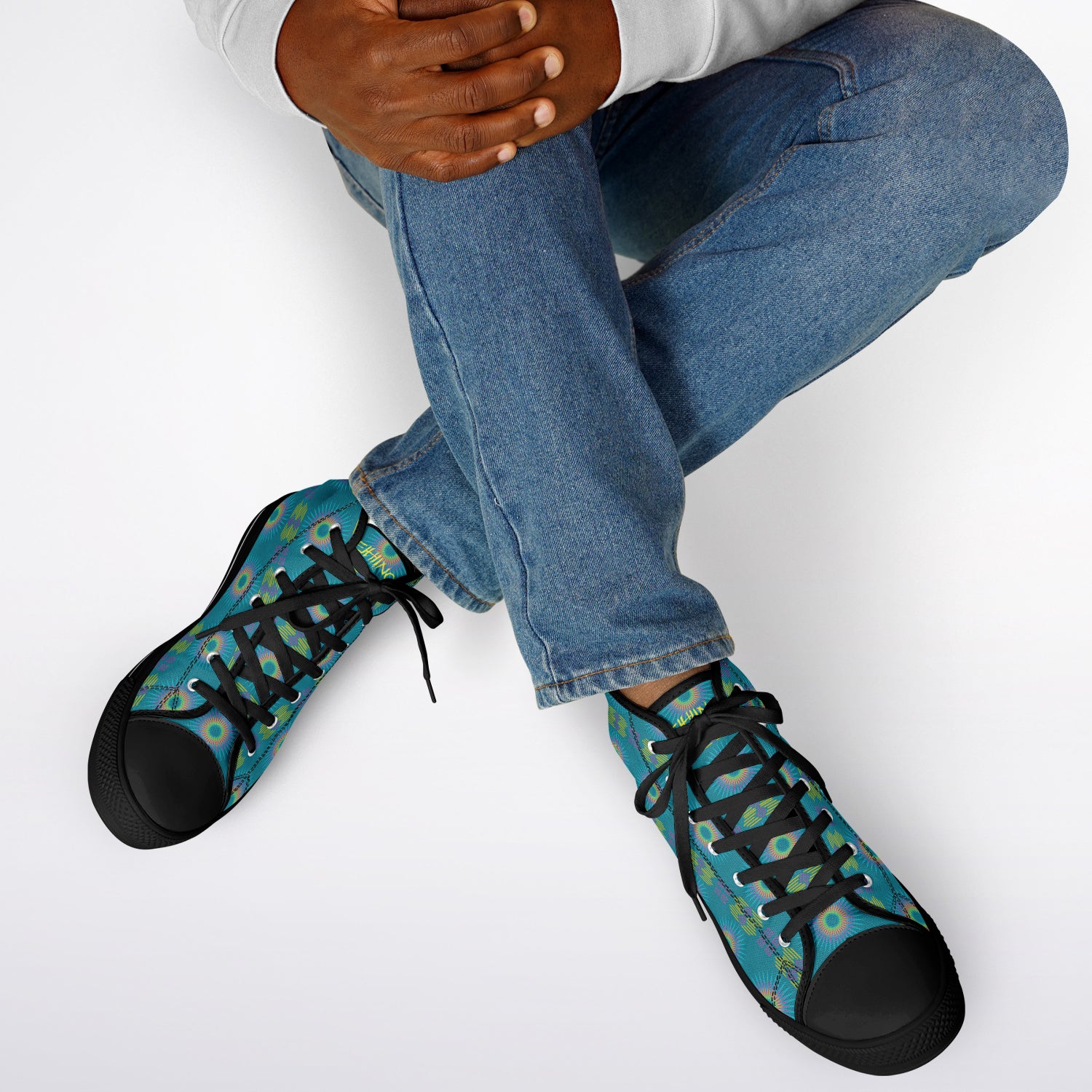 $NiieihiiNookei Urban Peak High Top Shoes - AOP