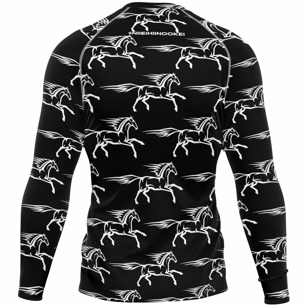 $NiieihiiNookei Men's Rashguard - AOP