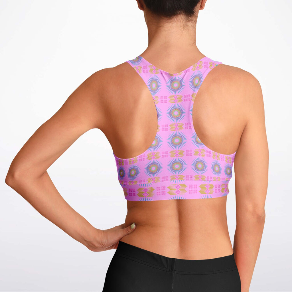$NiieihiiNookei Padded Sports Bra - AOP