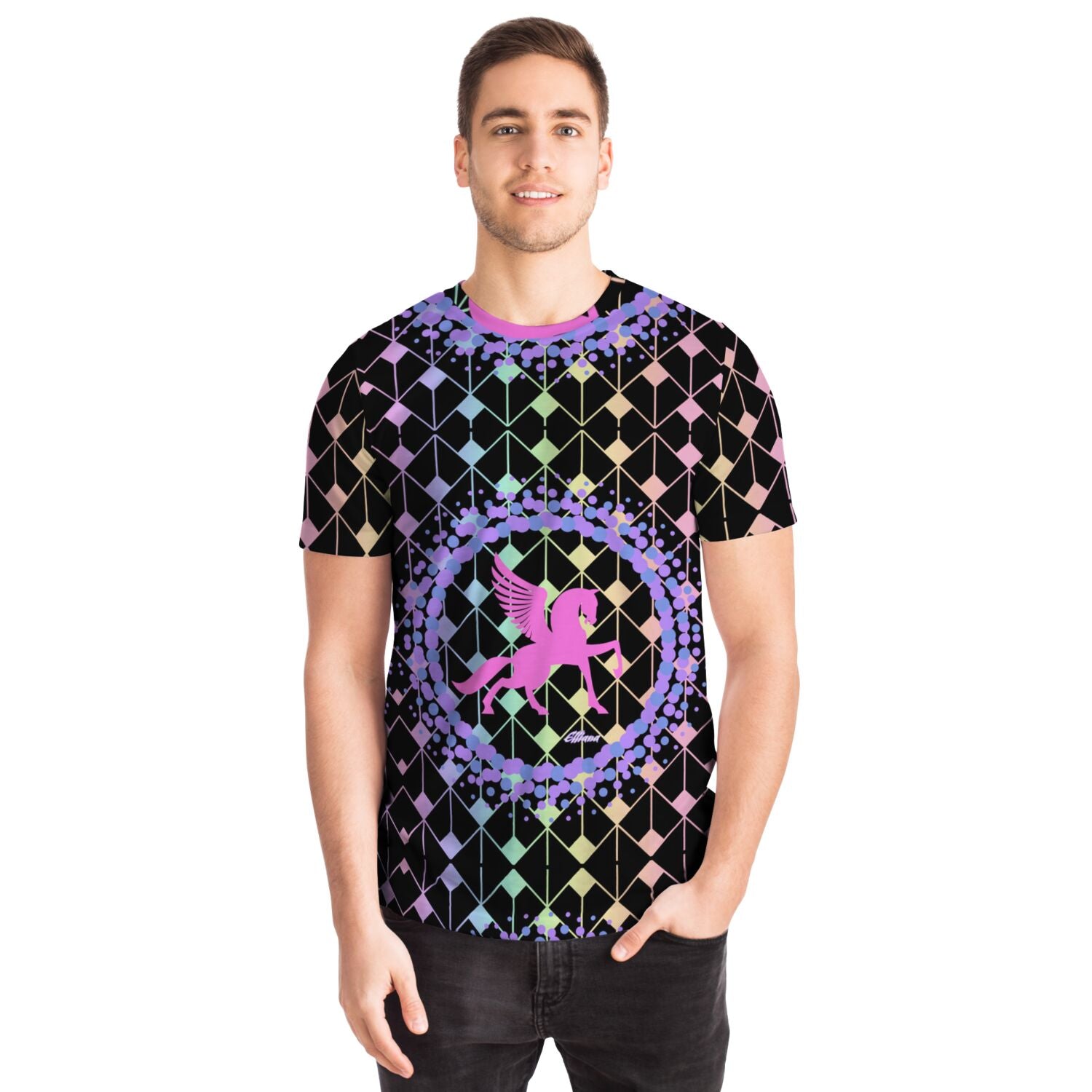 Elliana WhiteEagle design T-shirt