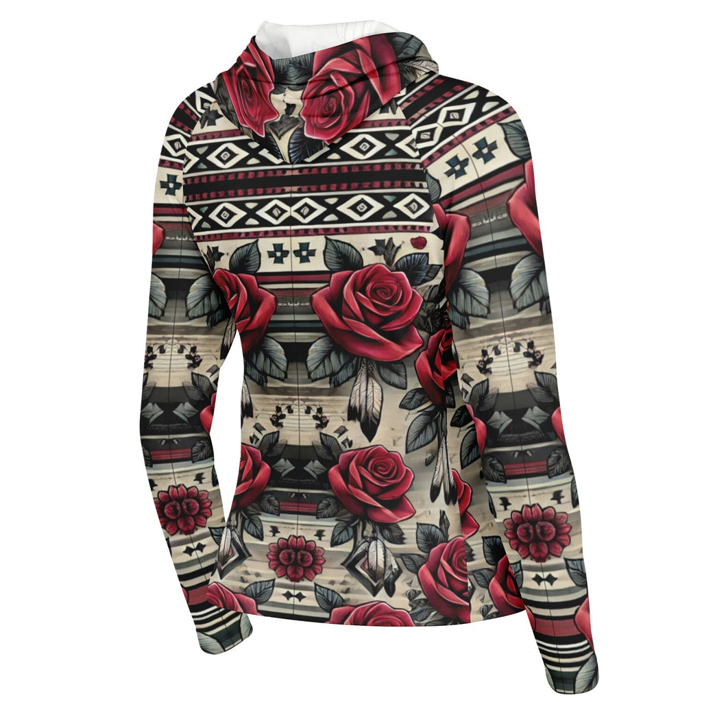 $NiieihiiNookei Women's Performance Hoodie- AOP