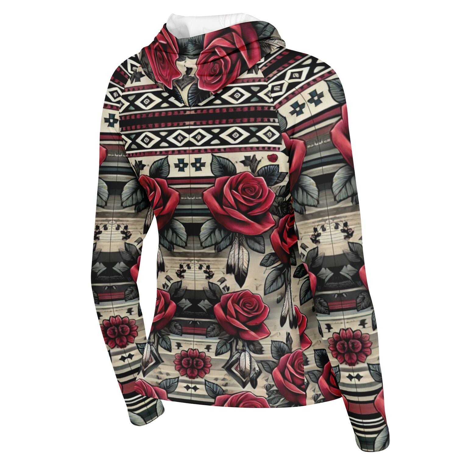 $NiieihiiNookei Women's Performance Hoodie- AOP