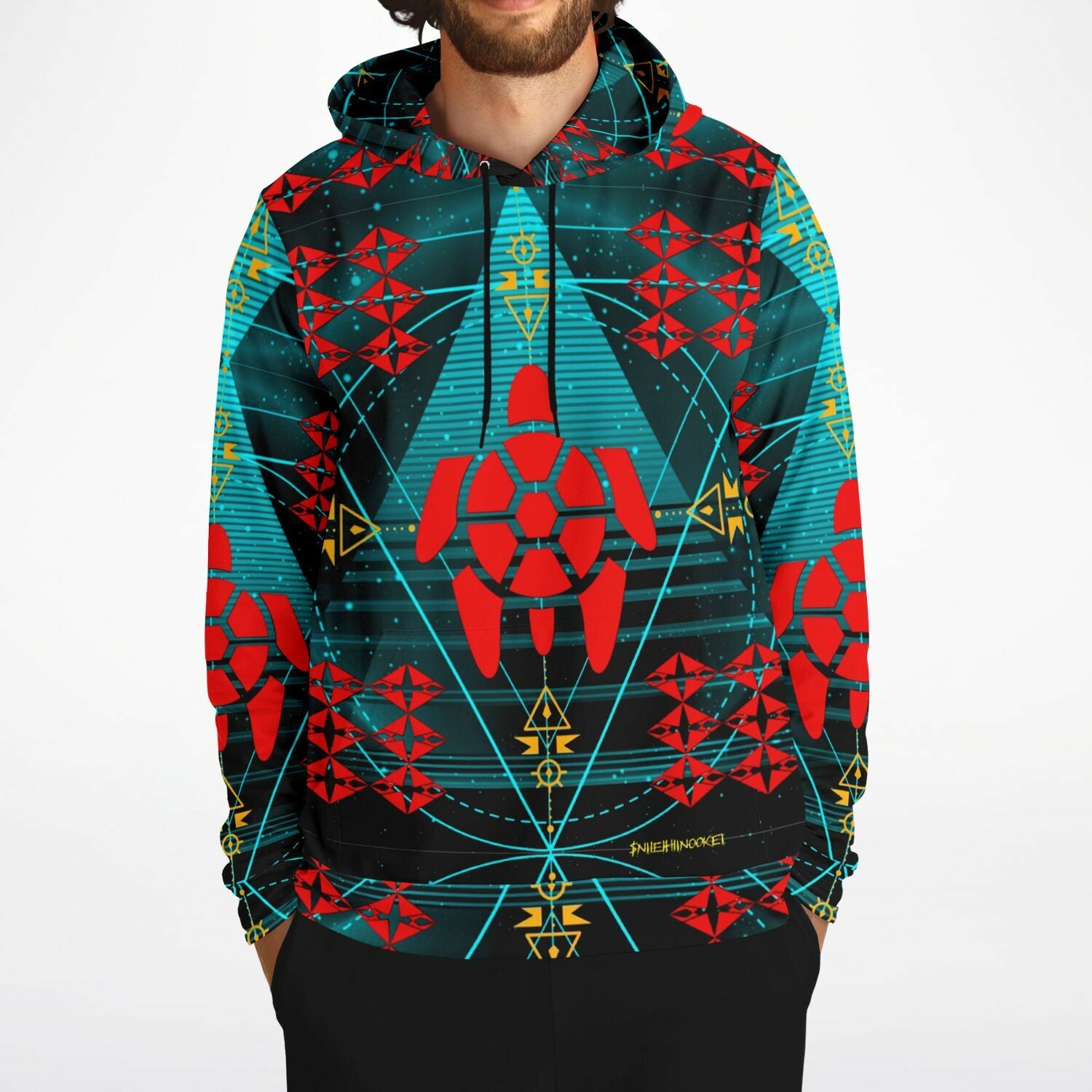 $NiieihiiNookei Athletic Hoodie - AOP