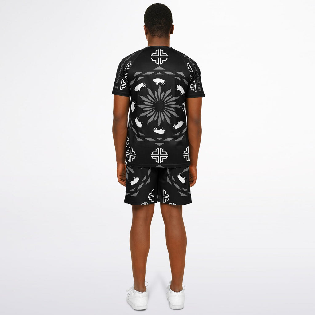 $NiieihiiNookei Men's Athletic Set - AOP
