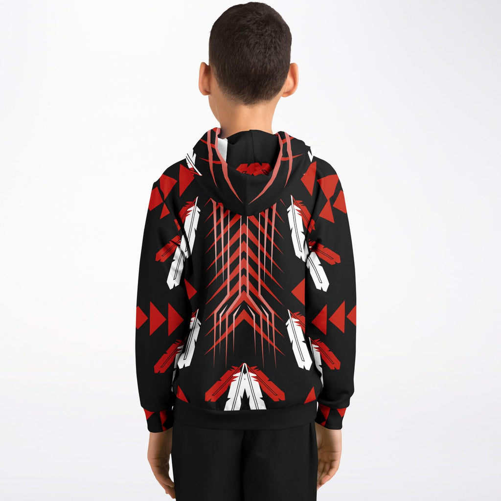 $NiieihiiNookei Athletic Kids Hoodie - AOP