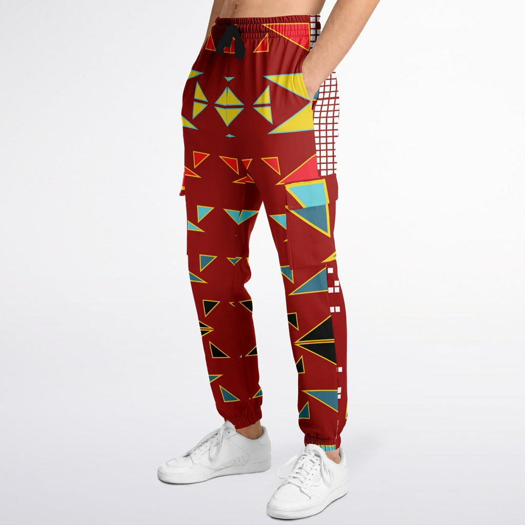 $NiieihiNookei Athletic Cargo Sweatpants - AOP