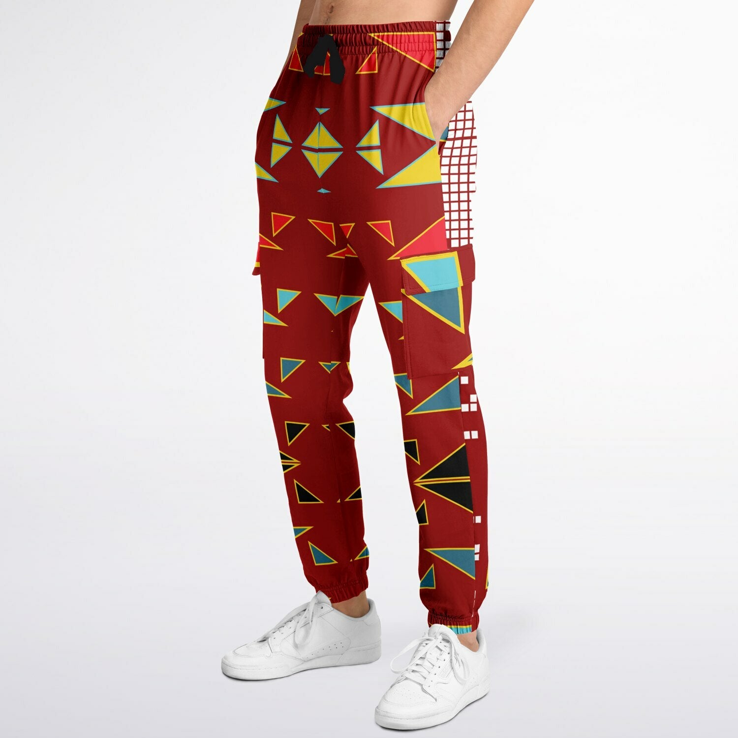 $NiieihiNookei Athletic Cargo Sweatpants - AOP