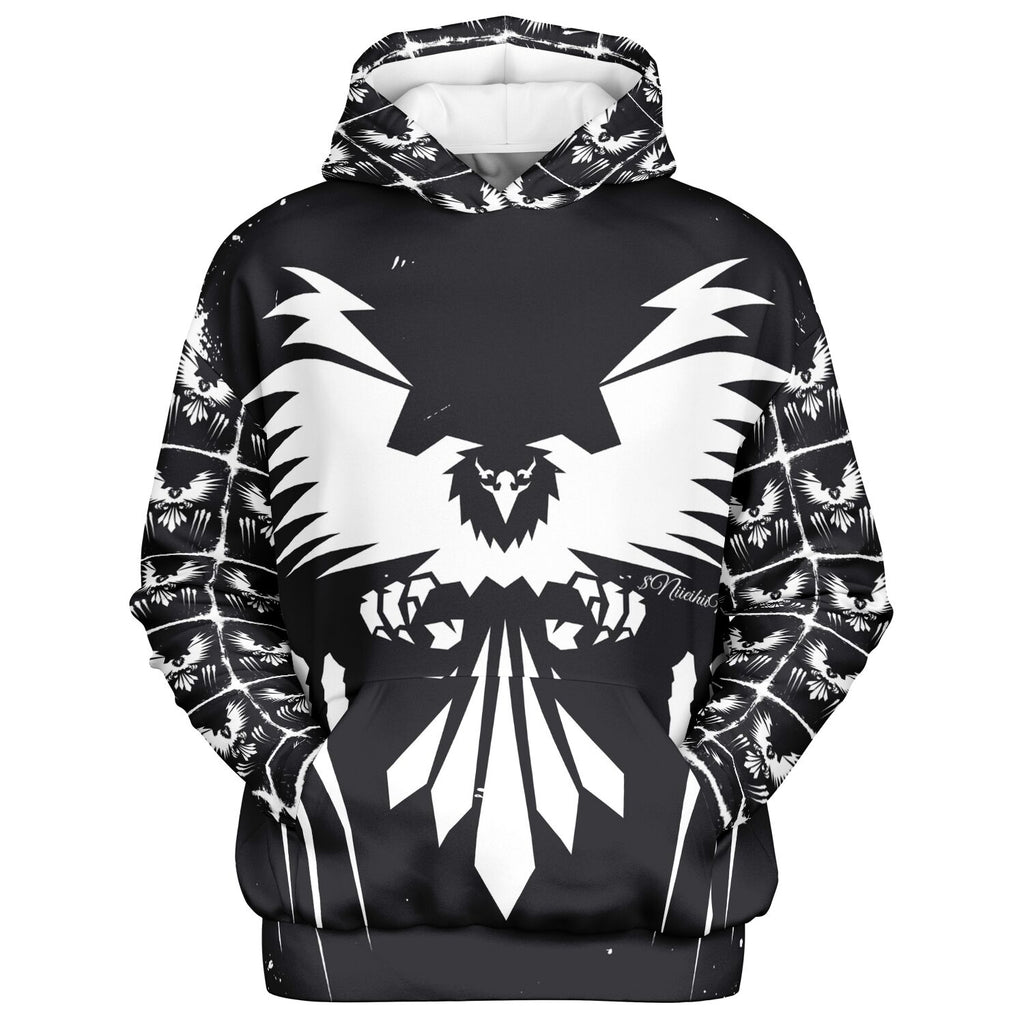 $NiieihiiNookei Graphic Design Heavyweight Oversized Hoodie - AOP