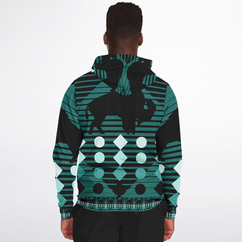 $NiieihiiNookei Fashion Zip-Up Hoodie - AOP