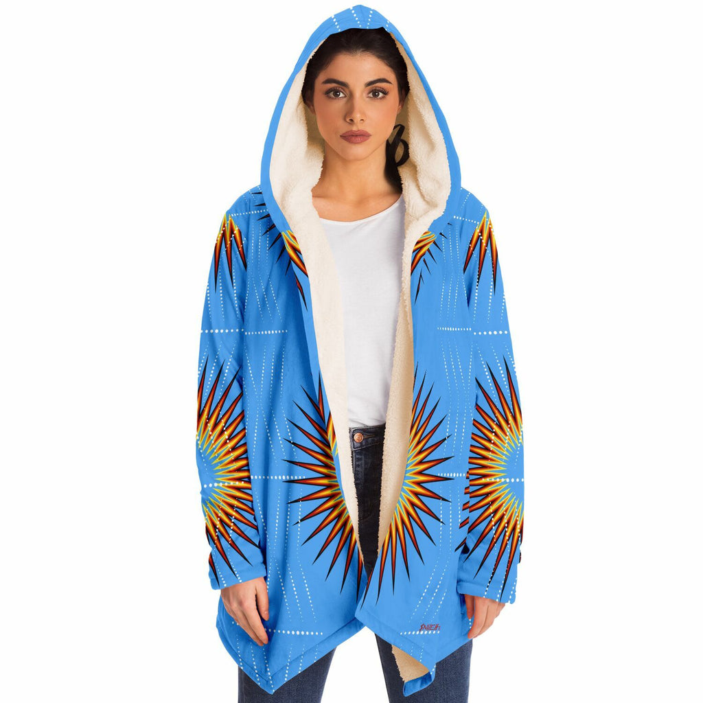 $NiieihiiNookei Microfleece Cloak - AOP