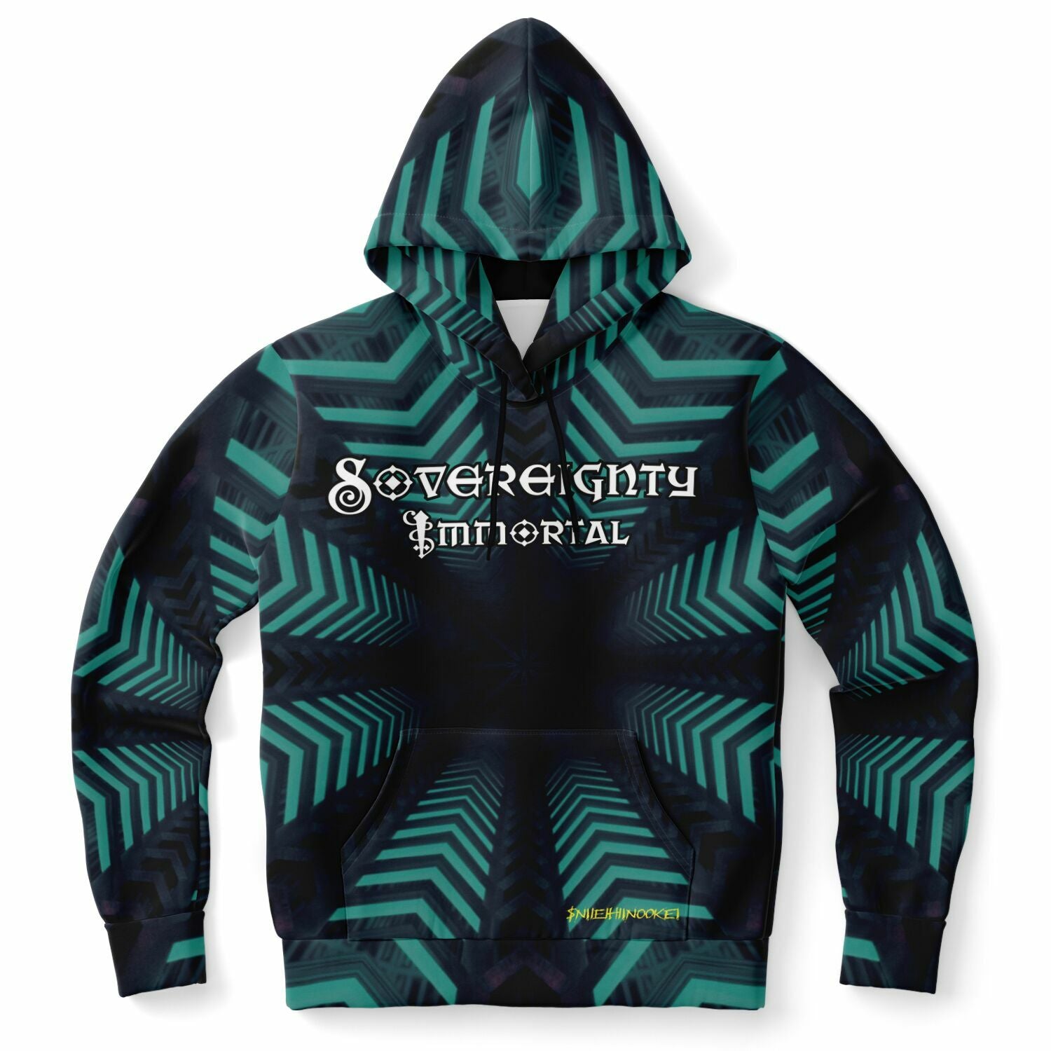 $NiieihiiNookei Athletic Hoodie - AOP