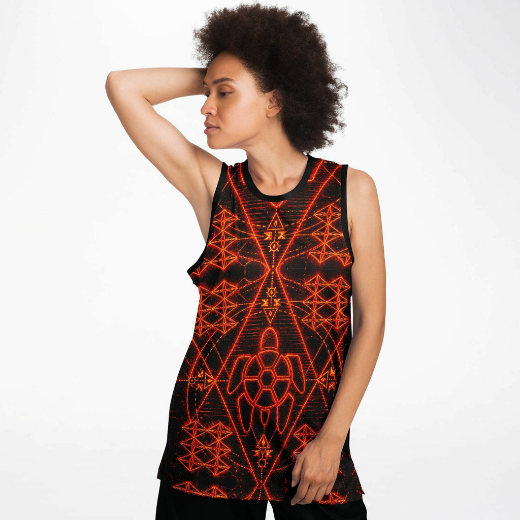 Basketball Jersey Rib - AOP