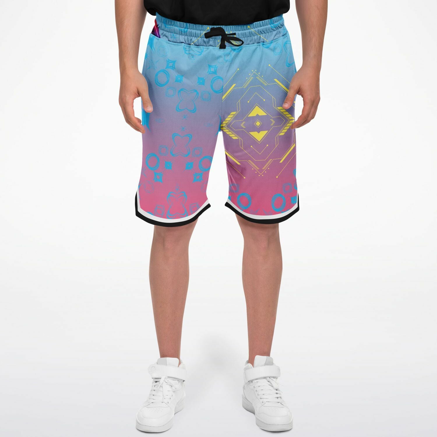 $NiieihiiNookei Basketball Short Rib - AOP