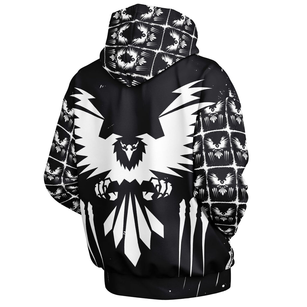 $NiieihiiNookei Graphic Design Heavyweight Oversized Hoodie - AOP