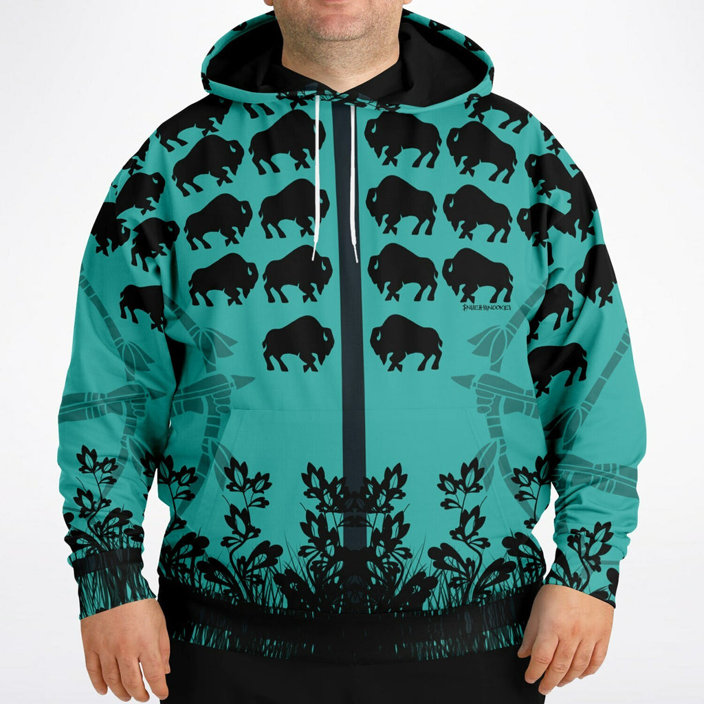 $NiieihiiNookei Fashion Plus-size Hoodie - AOP