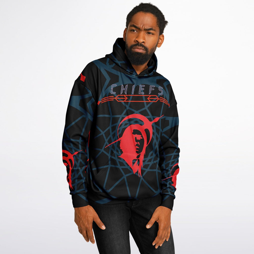 $NiieihiiNookei Heavyweight Oversized Hoodie - AOP