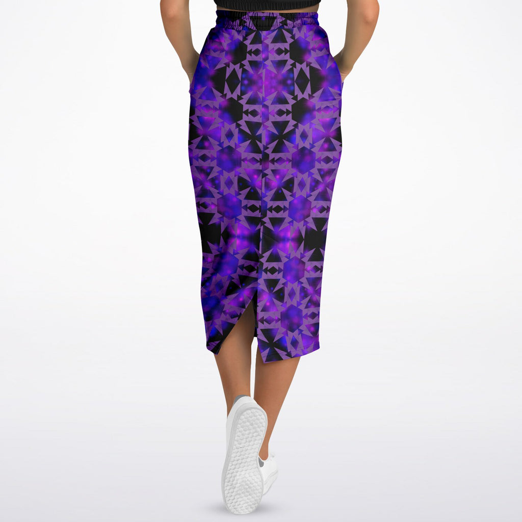 $NiieihiiNookei Athletic Long Pocket Skirt - AOP
