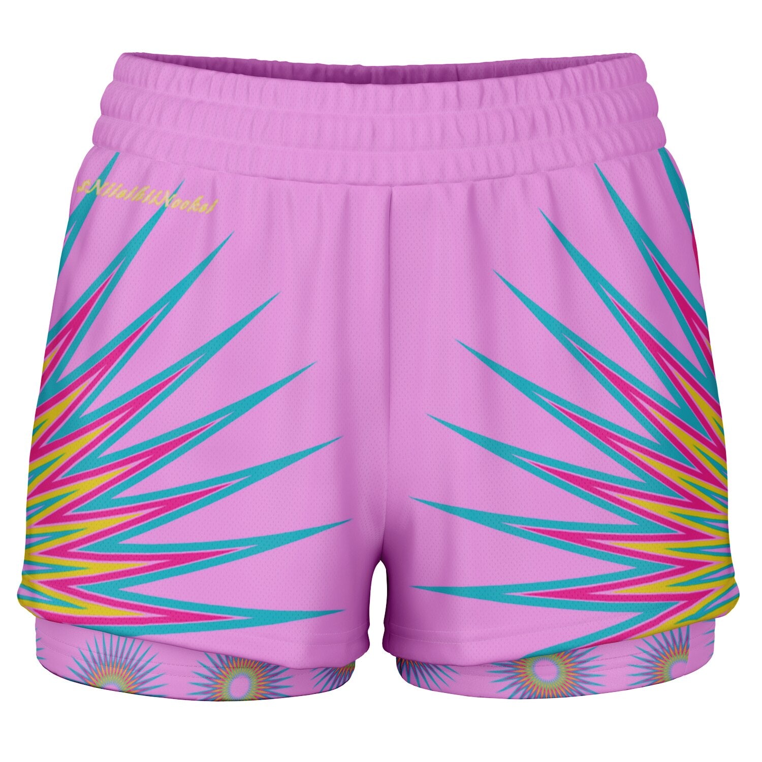 $NiieihiiNookei Women's 2-in-1 Shorts - AOP