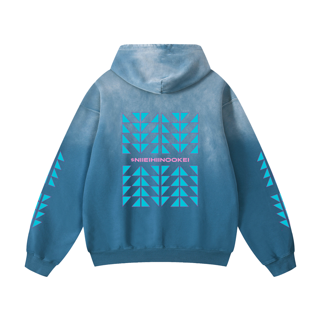 $NiieihiiNookei 100%Cotton Heavyweight Oversized Hoodie