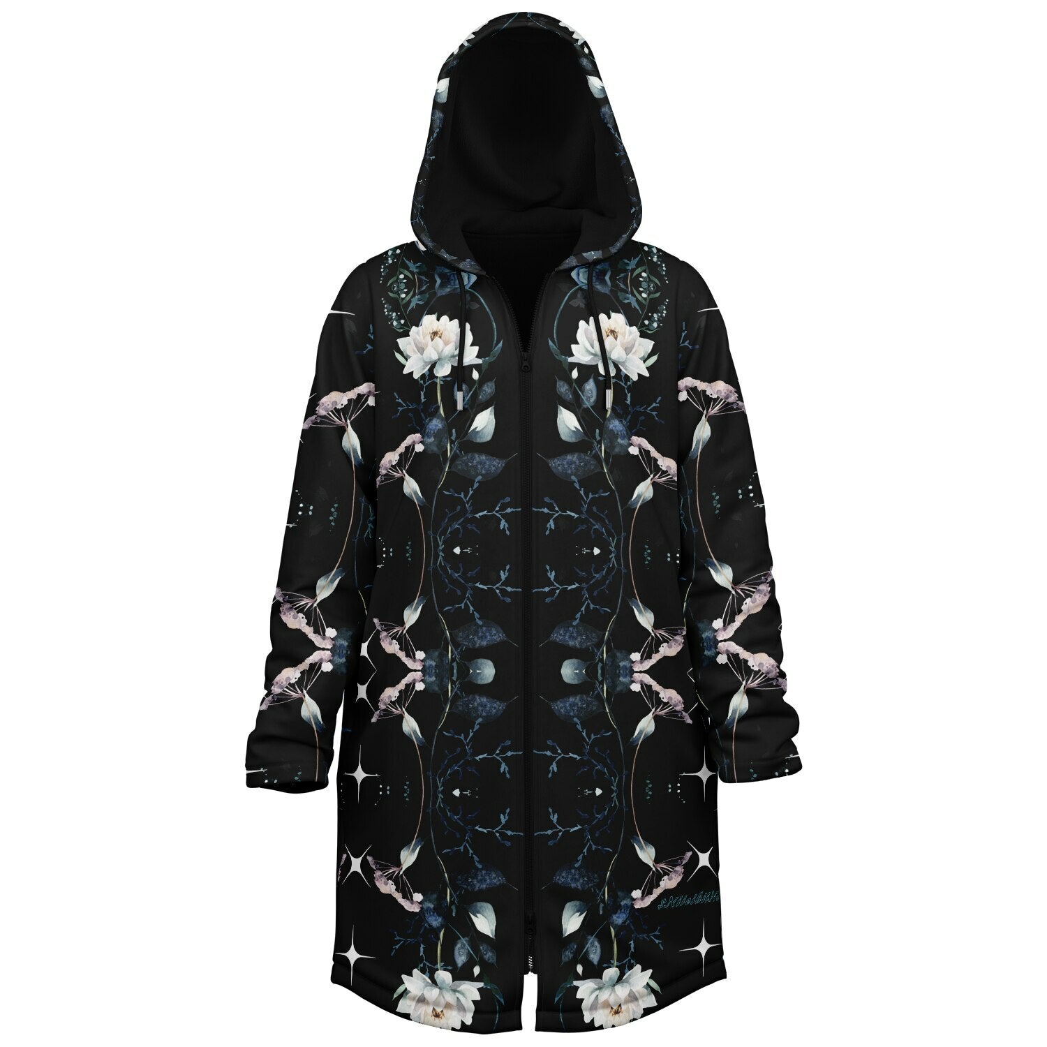 $NiieihiiNookei Zipper Cloak - AOP