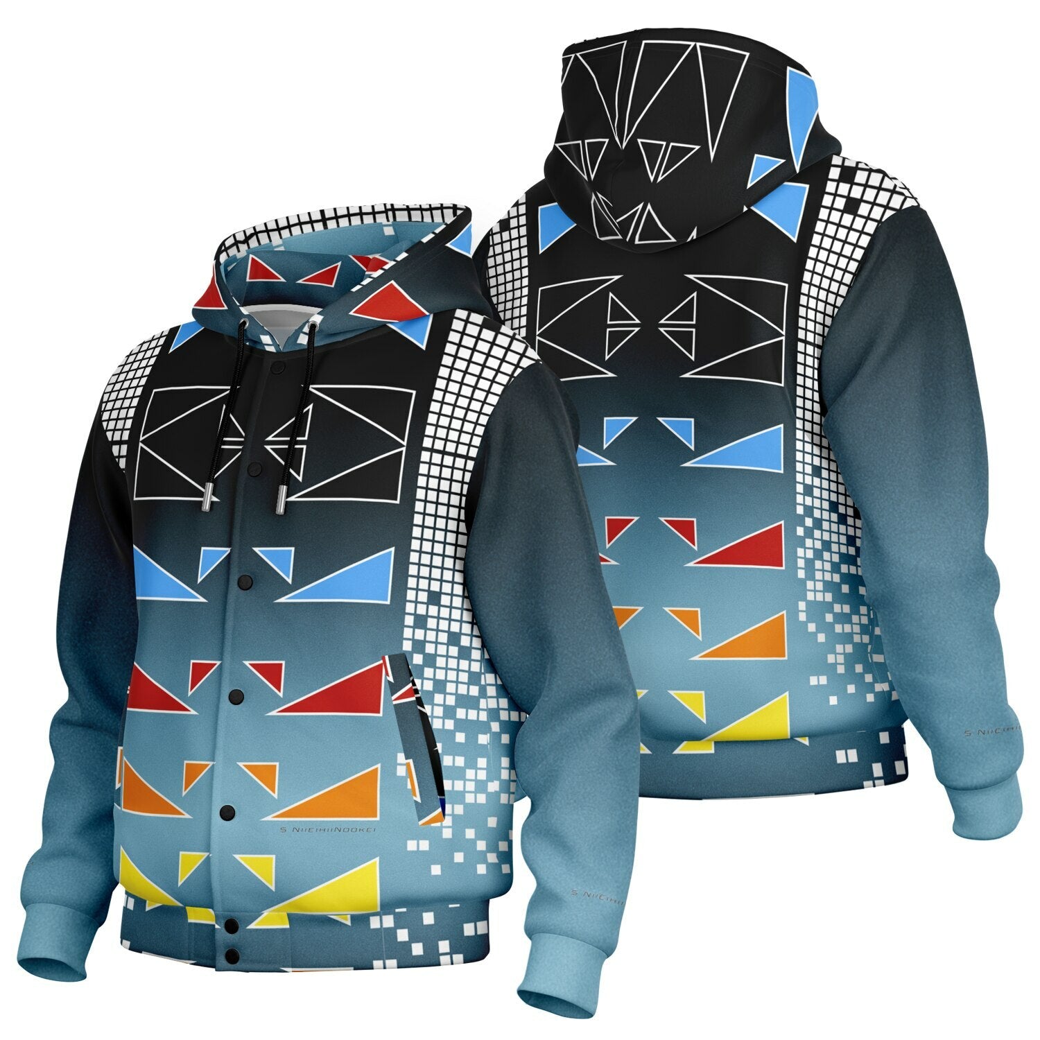 Hooded Jacket - AOP