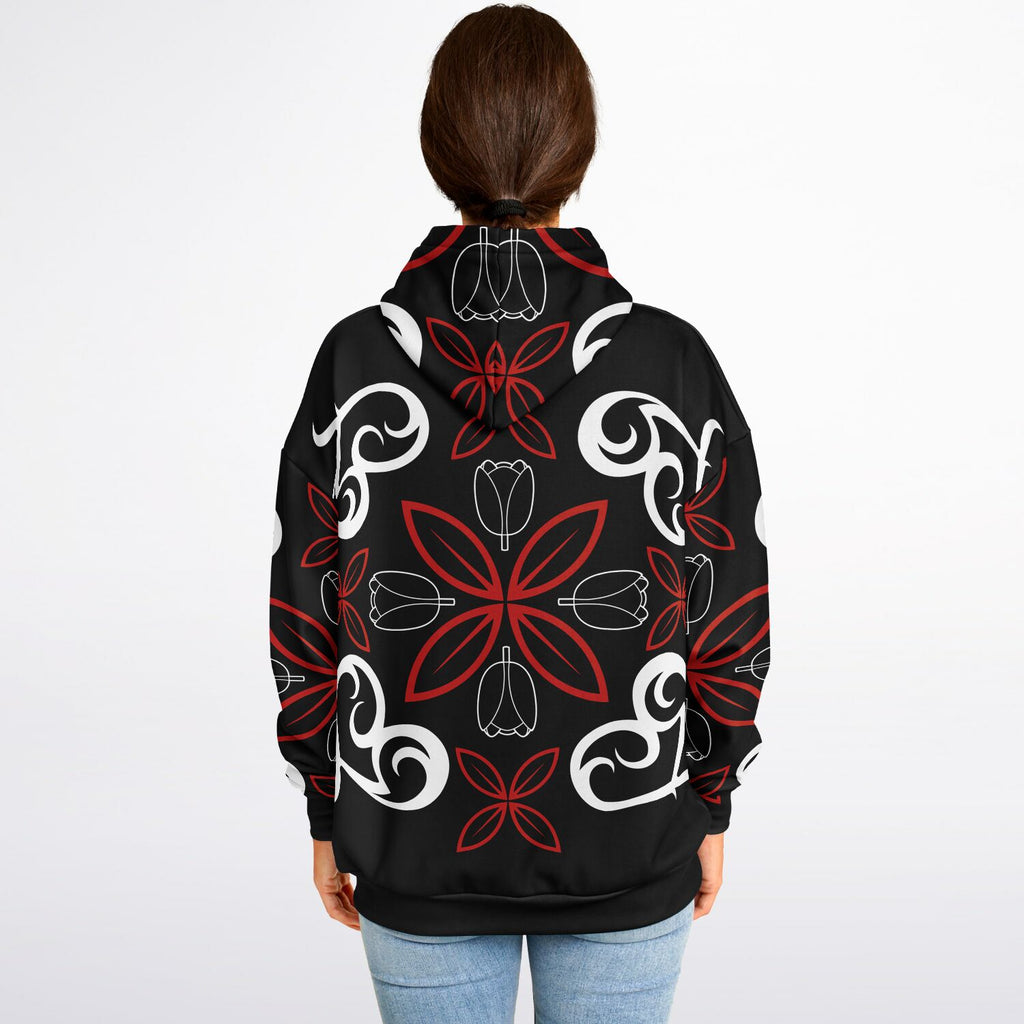 $NiieihiiNookei Heavyweight Oversized Hoodie - AOP