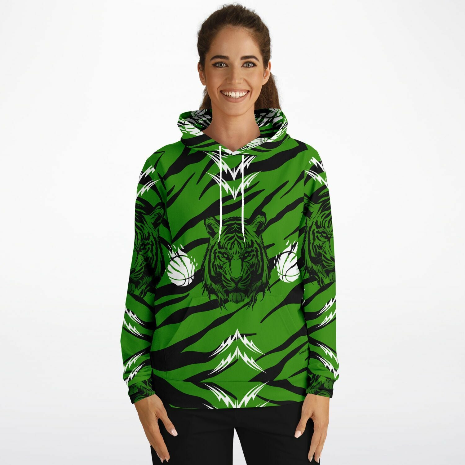 $NiieihiiNookei Custom Basketball Hoodie - AOP