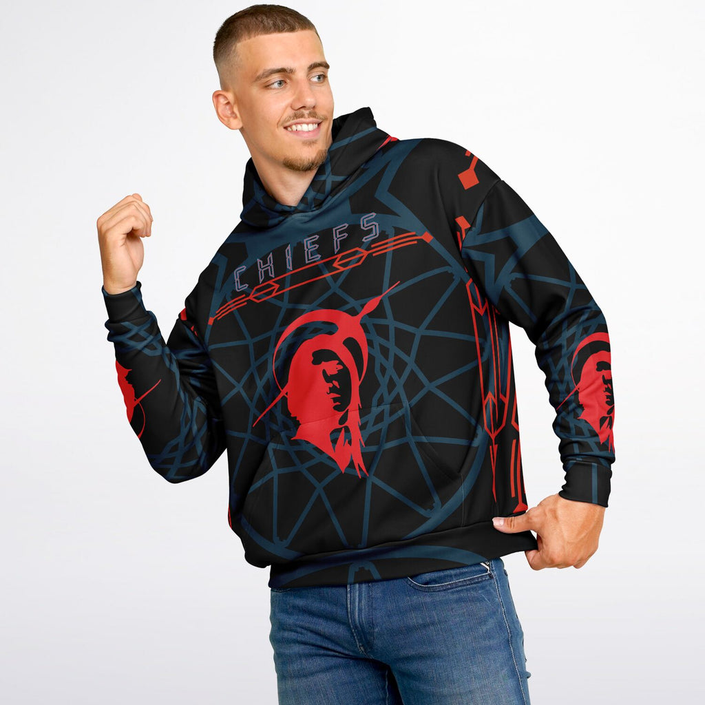 $NiieihiiNookei Heavyweight Oversized Hoodie - AOP