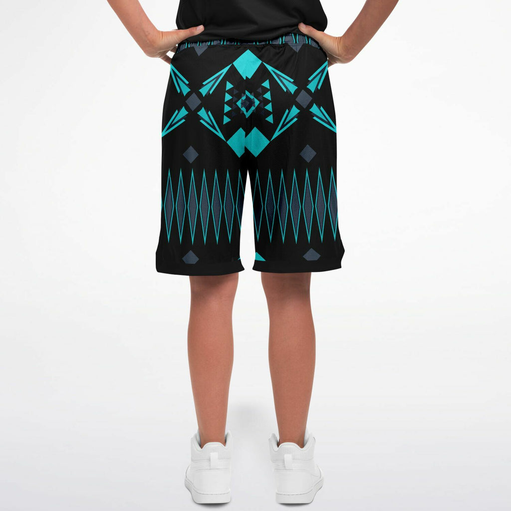 $NiieihiiNookei Basketball Short Rib - AOP