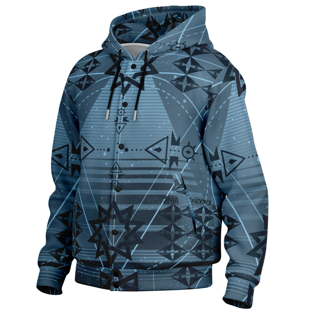 $NiieihiiNookei Hooded Jacket - AOP