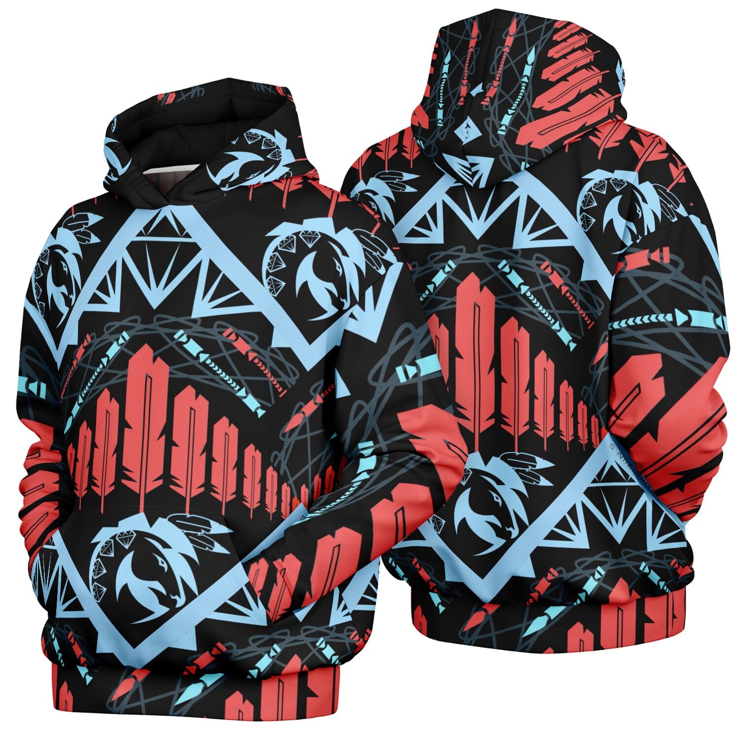 $NiieihiiNookei #Heavyweight Oversized Hoodie - AOP