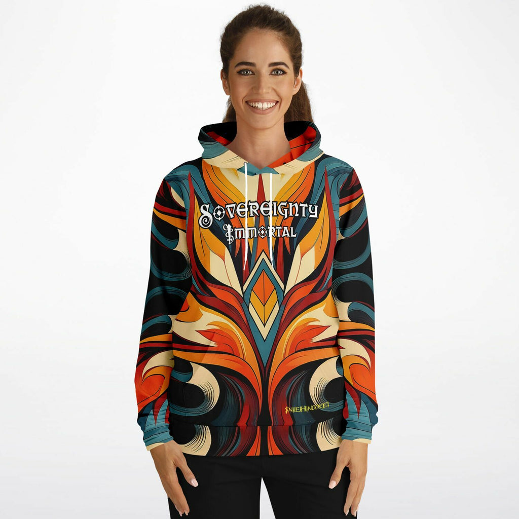 $NiieihiiNookei Sovereignty Immortal Athletic Hoodie - AOP