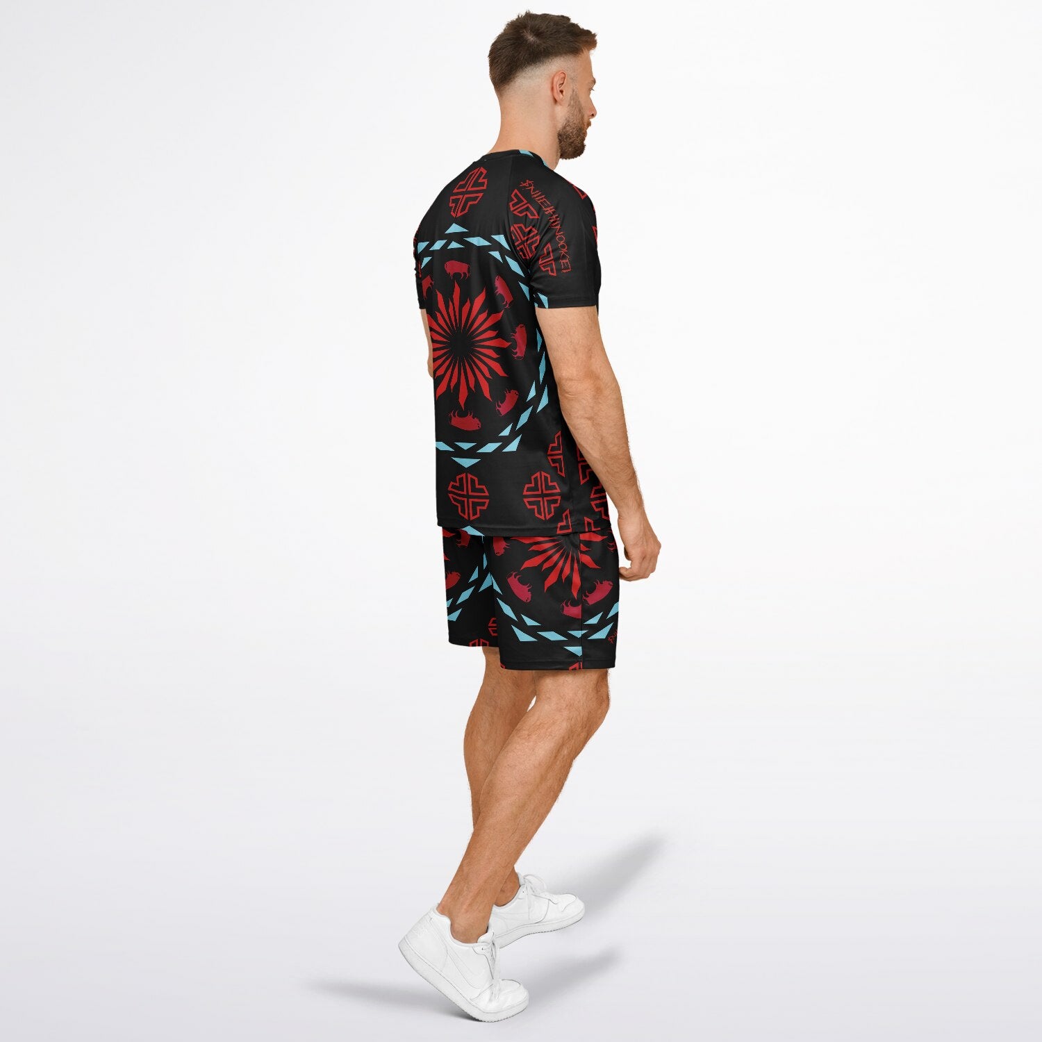 $NiieihiiNookei Men's Athletic Set - AOP