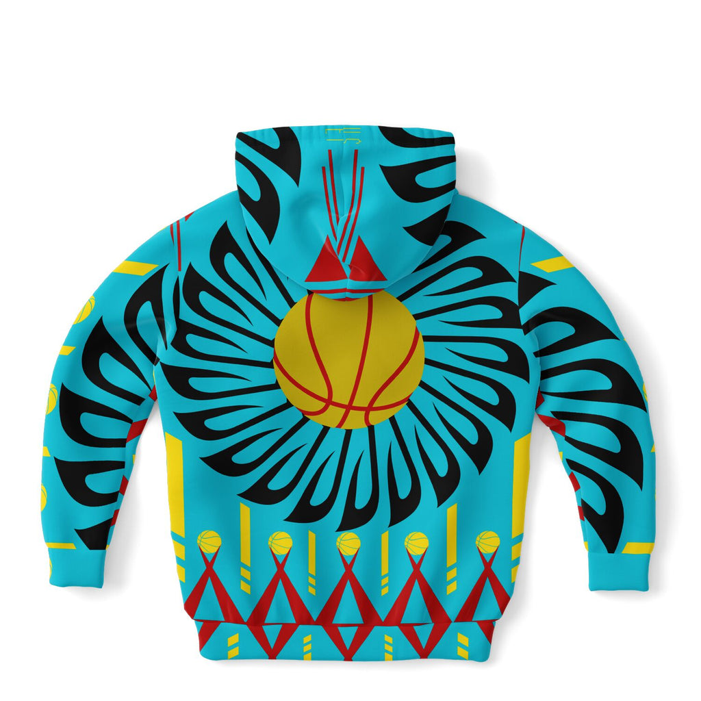 $NiieihiiNookei Athletic Kids Hoodie - AOP
