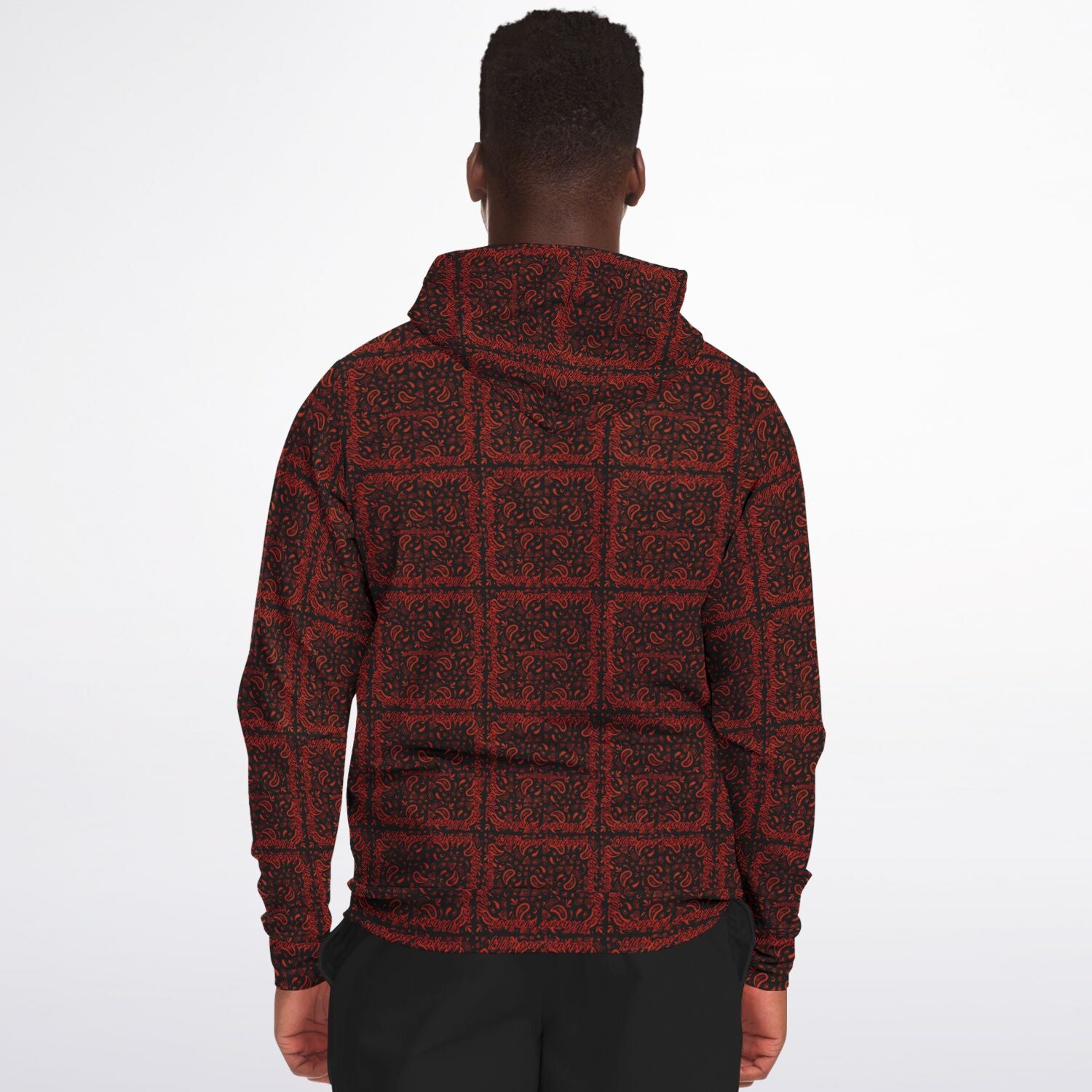 $NiieihiiNookei Athletic Zip-Up Hoodie - AOP