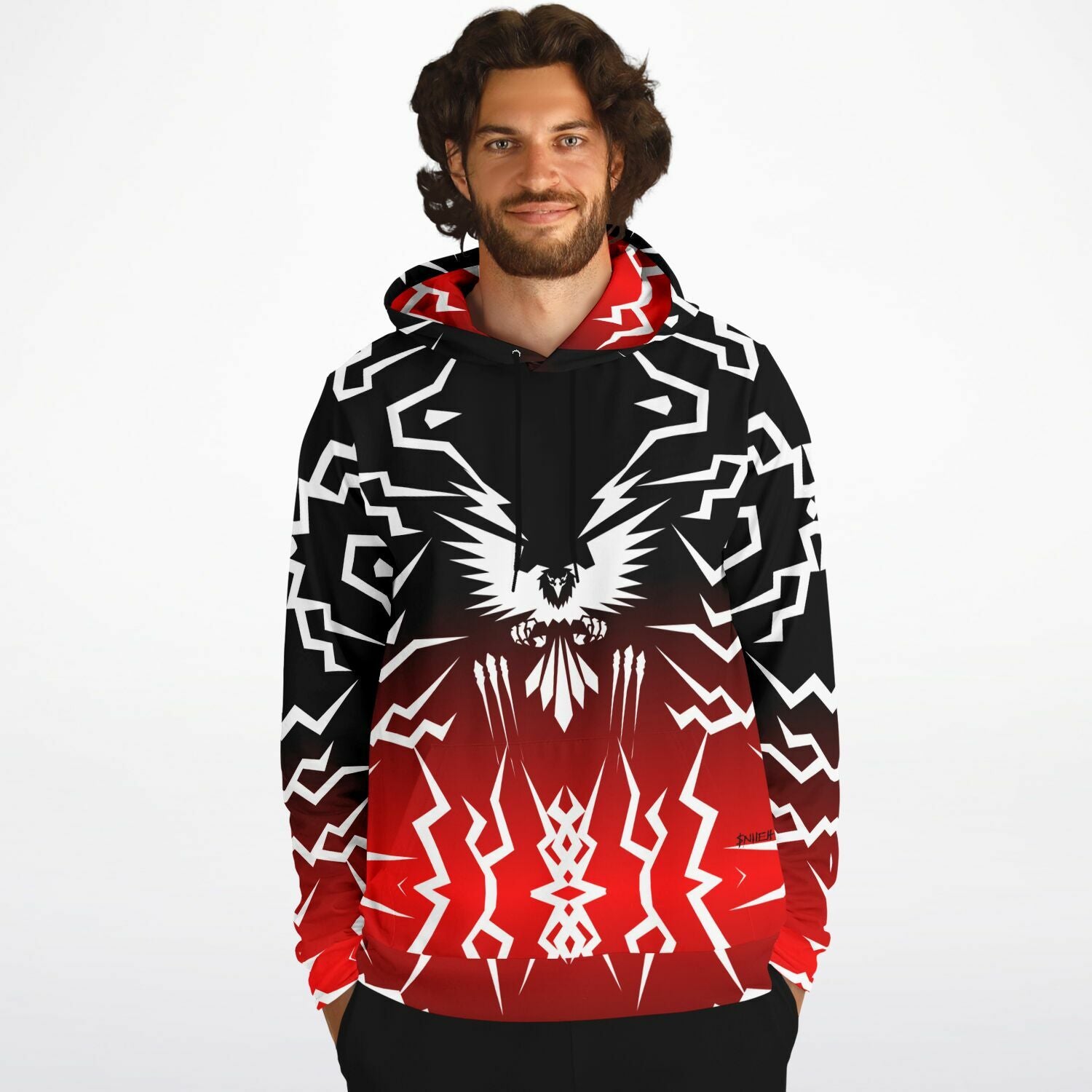 $NiieihiiNookei Athletic Hoodie - AOP