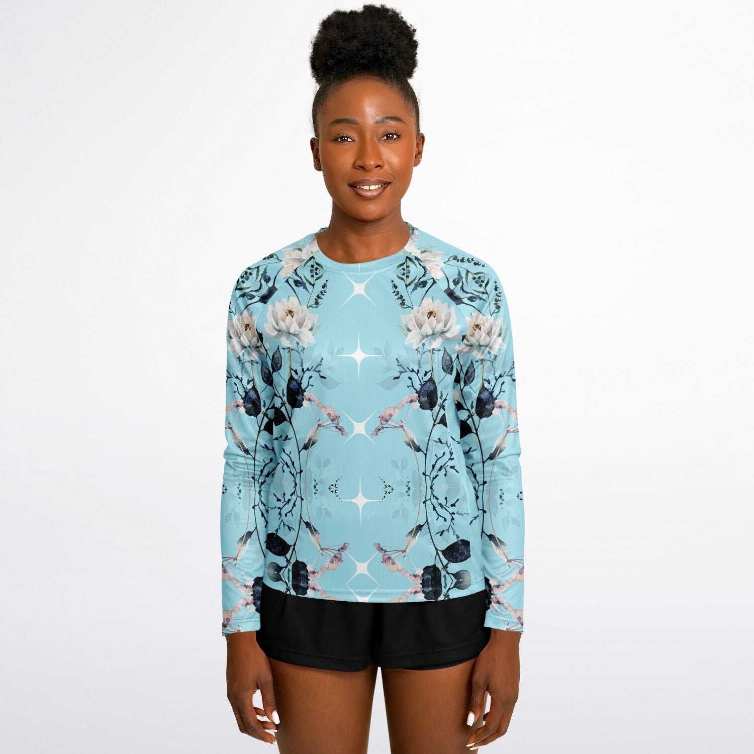 $NiieihiiNookei Women's Long Sleeve Performance Shirt - AOP