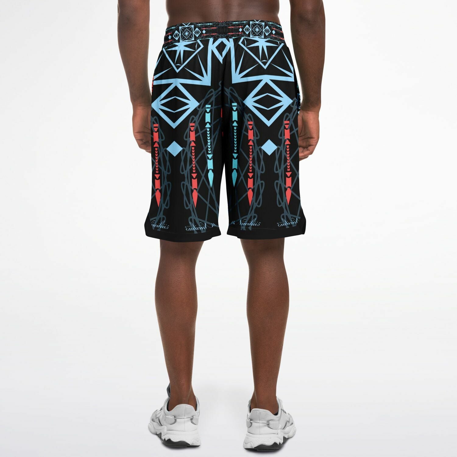 $NiieihiiNookei Basketball Short Rib - AOP