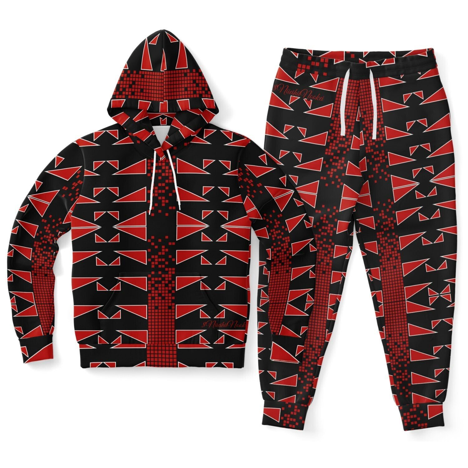 $NiieihiiNookei Tipi Matrix Hoodie & Jogger - AOP
