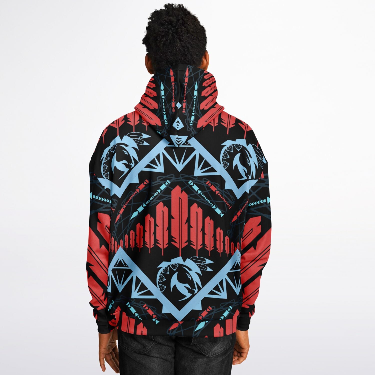 $NiieihiiNookei #Heavyweight Oversized Hoodie - AOP