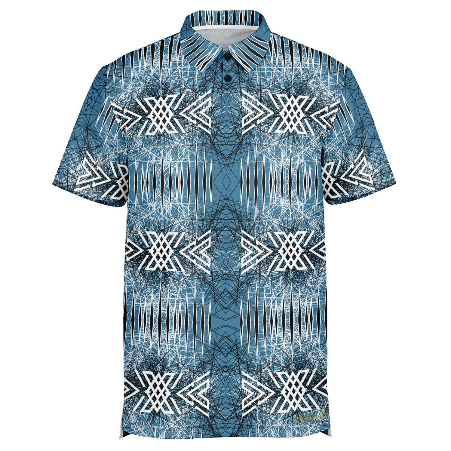 $NiieihiiNookei Polo Shirt - AOP