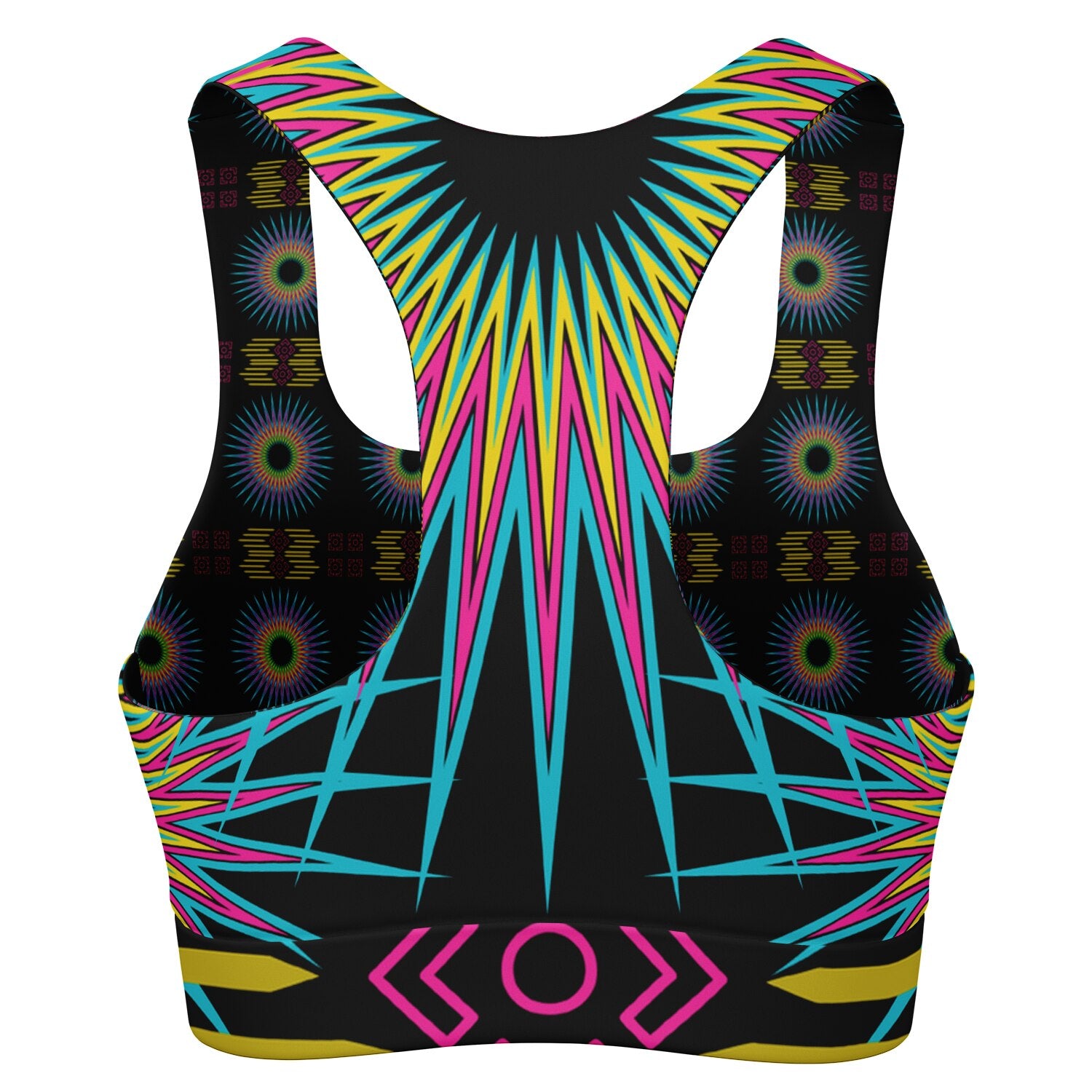 $NiieihiiNookei Padded Sports Bra - AOP