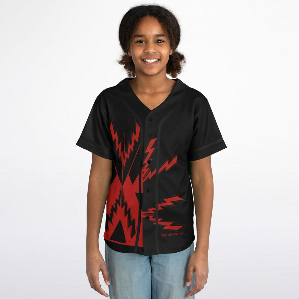$NiieihiiNookei Kids Baseball Jersey - AOP